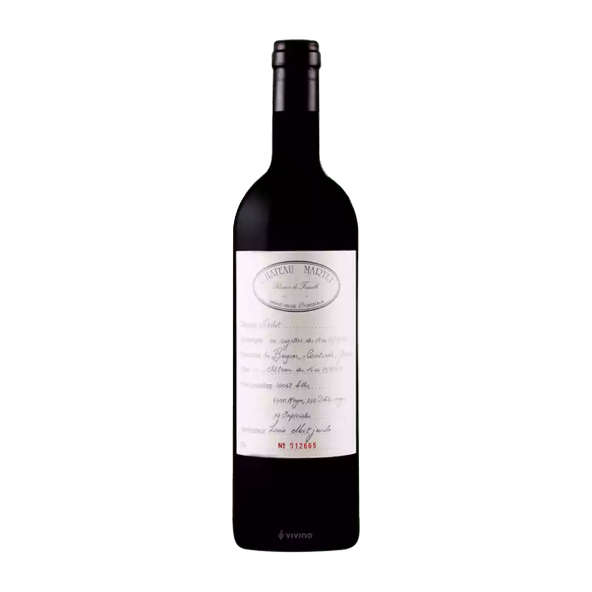 Vang đỏ Chateau Martet Réserve de la Famille Sainte-Foy-Bordeaux 2015 - 15,5% 750ml